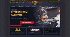 Desktop Screenshot of leonuniform.com